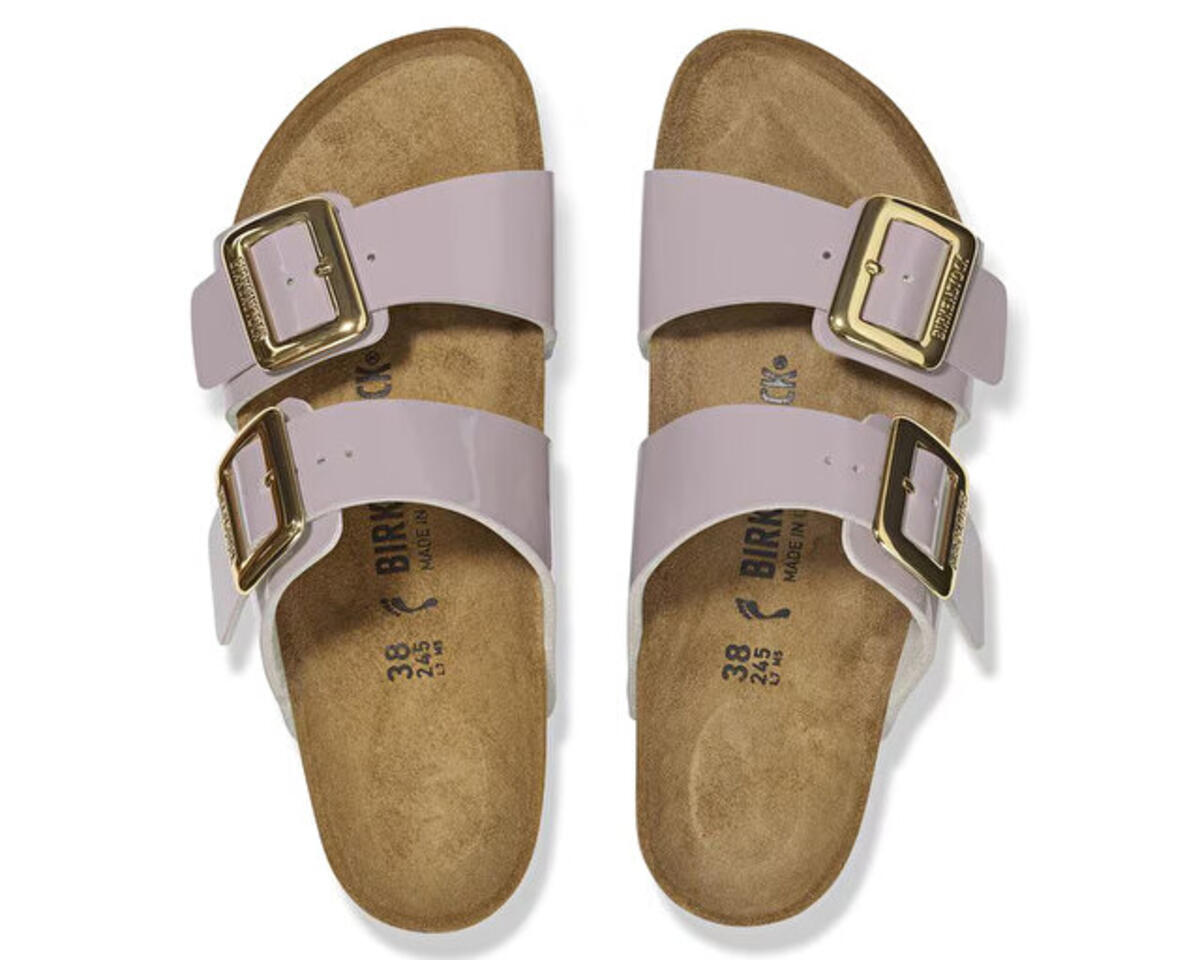 Birkenstock SYDNEY CUSHION BUCKLE BF PATENT Mor Kadın terlik Birkenstock SYDNEY CUSHION BUCKLE BF PATENT Mor Kadın terlik