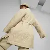 PUMA LUXE SPORT T7 AOP Robe Coat Bej Kadın Mont