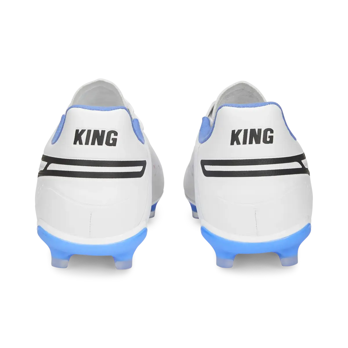 Puma KING PRO FG/AG PUMA White-PUMA Black-Blu Beyaz Erkek Krampon