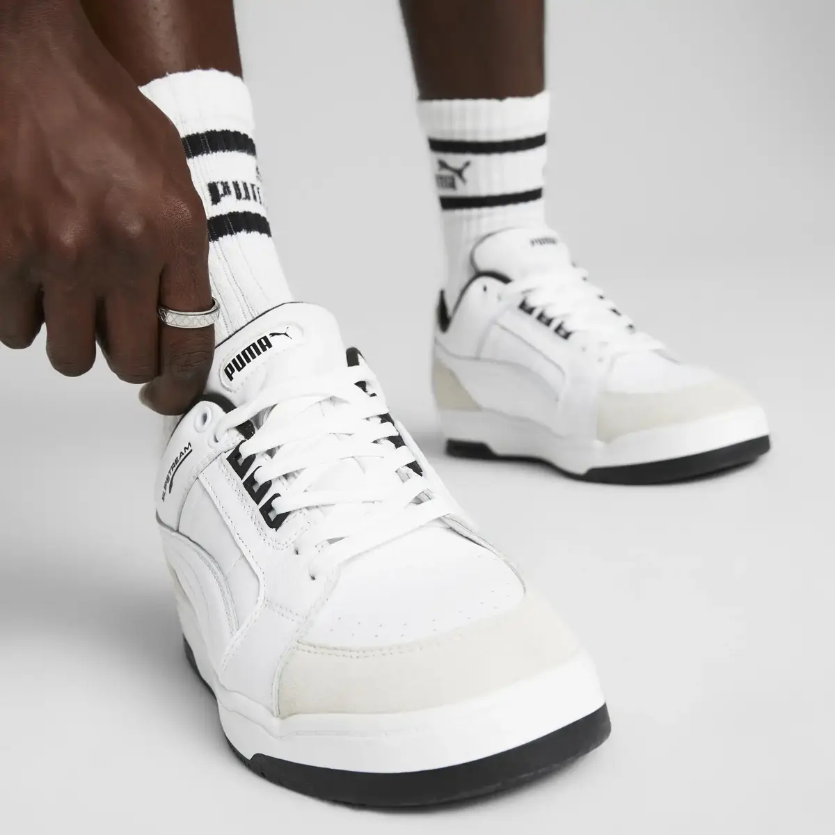 Puma Slipstream Lo Retro Beyaz Erkek Günlük Spor Ayakkabı