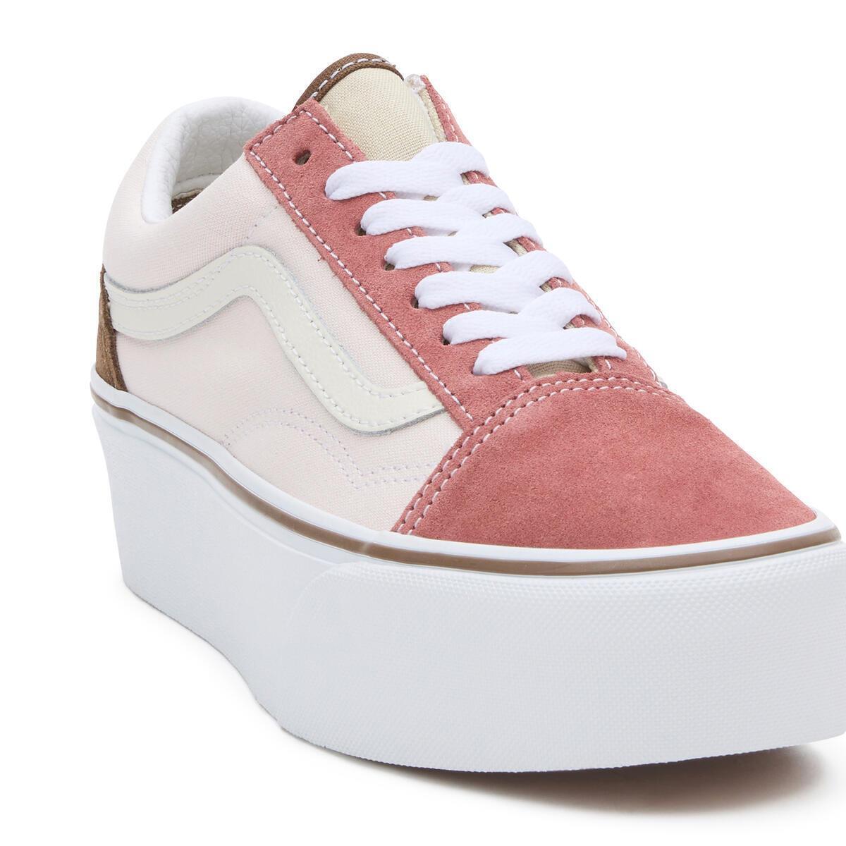 Vans Old Skool Stackform Beyaz Kadın Günlük Spor Ayakkabı