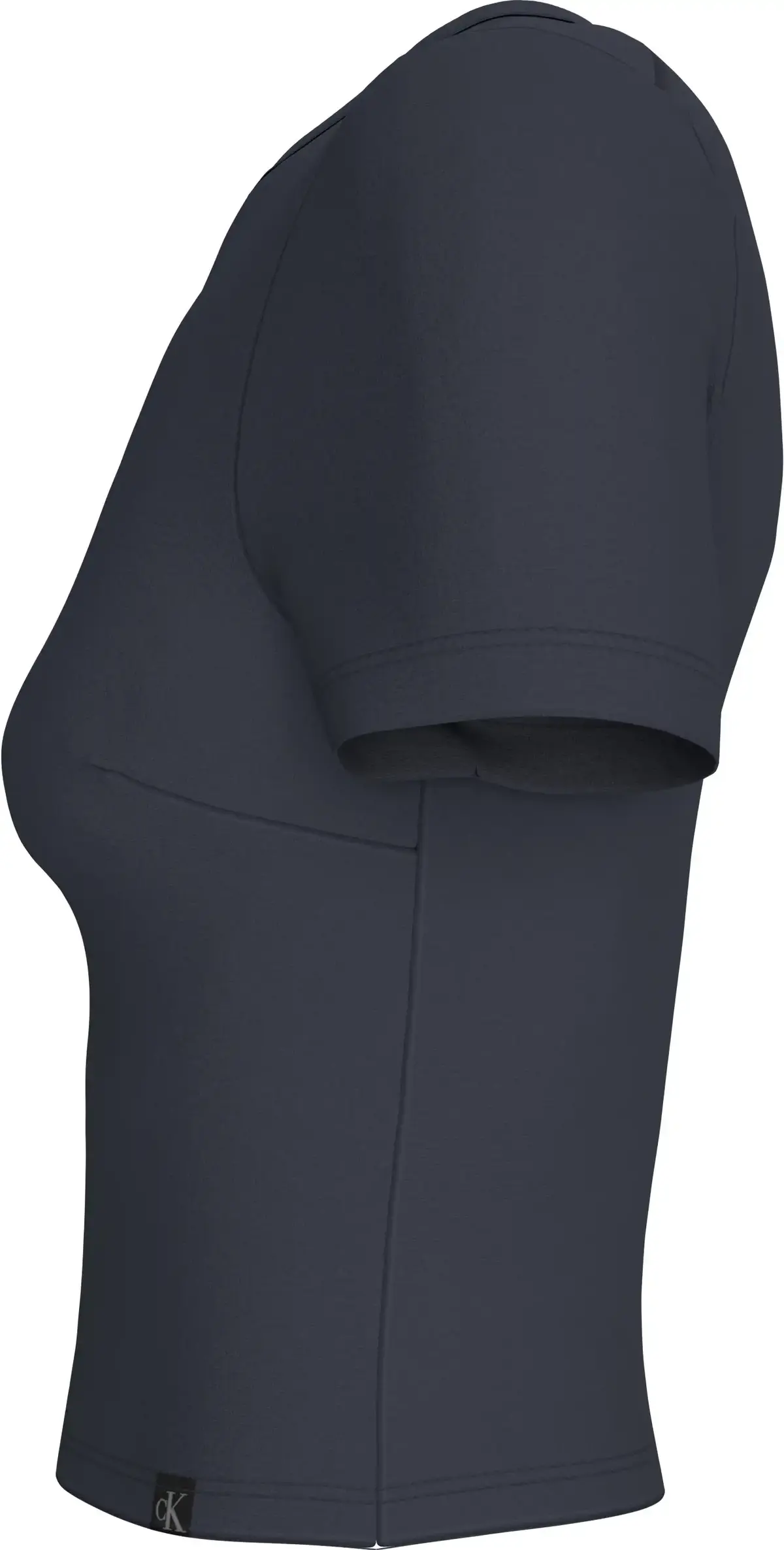 Calvin Klein MILANO SHORT SLEEVE, CGE Gri Kadın T-Shirt & Polo