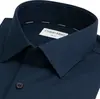 Calvin Klein POPLIN STRETCH SLIM Erkek Lacivert Gömlek