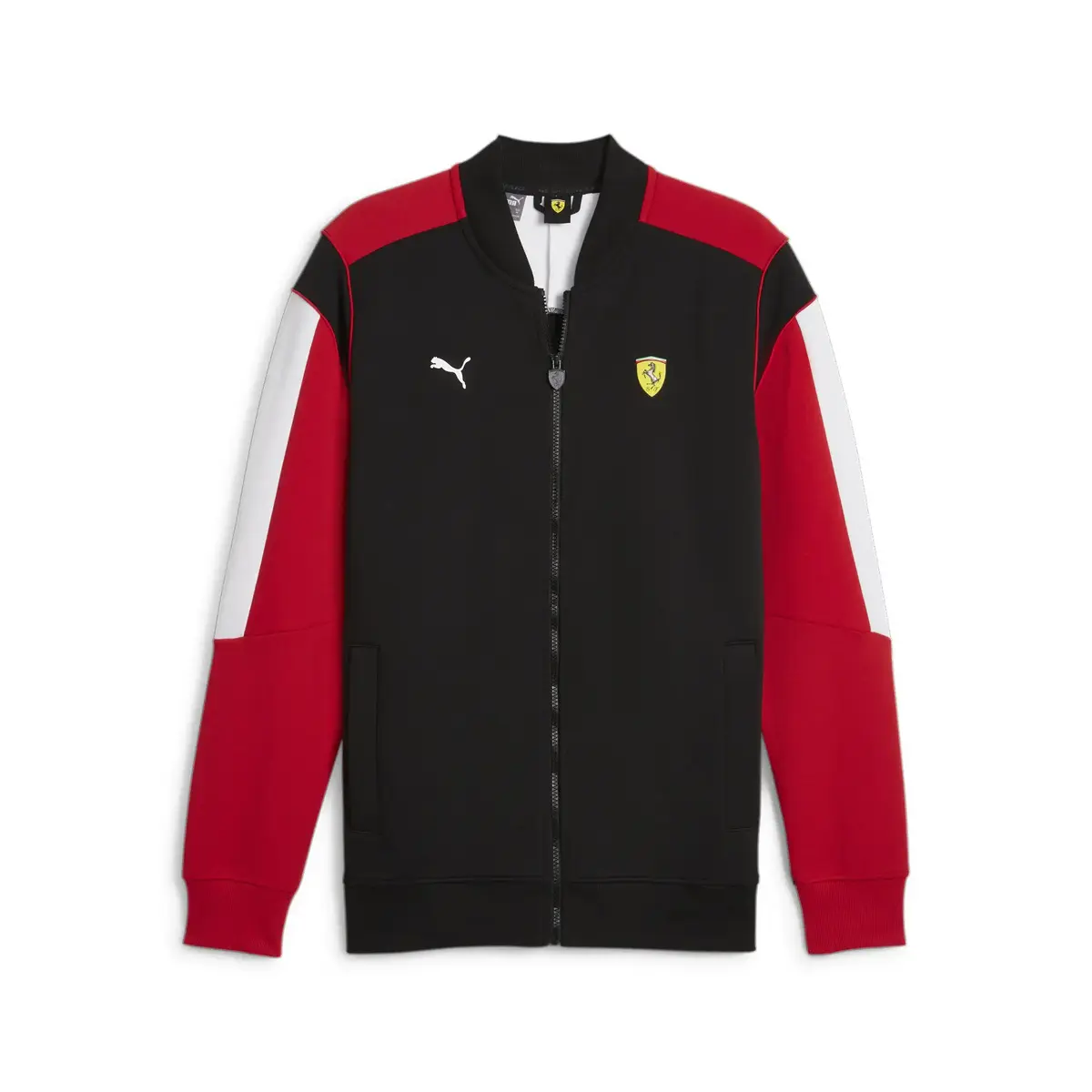 Puma Ferrari Race MT7 Track JKT Siyah Erkek Sweatshirt