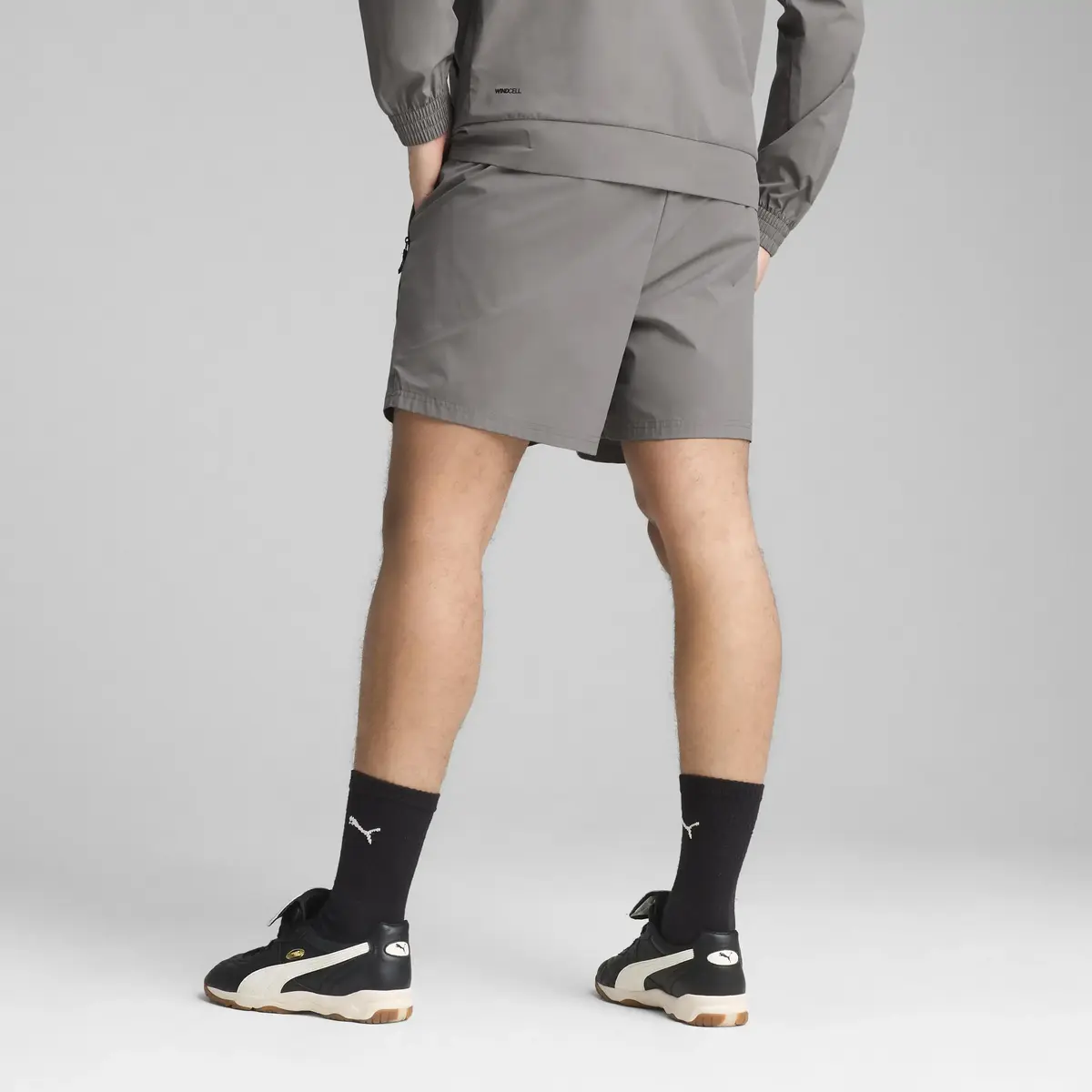 PUMATECH Relaxed Shorts Gri Erkek Şort