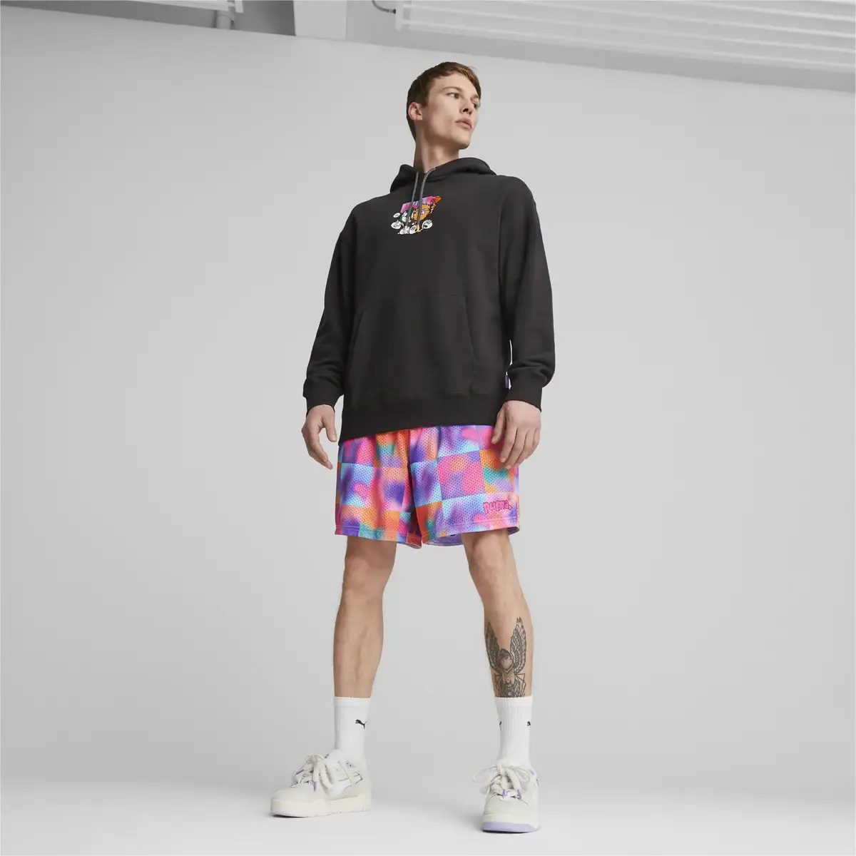 PUMA X 8ENJAMIN Hoodie Siyah Erkek Sweatshirt