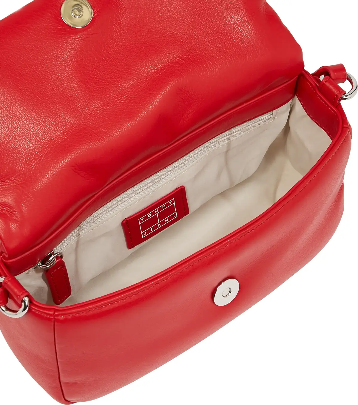 Tommy Hilfiger TJW PILLOW FLAP CROS, XME Kırmızı Kadın Çanta