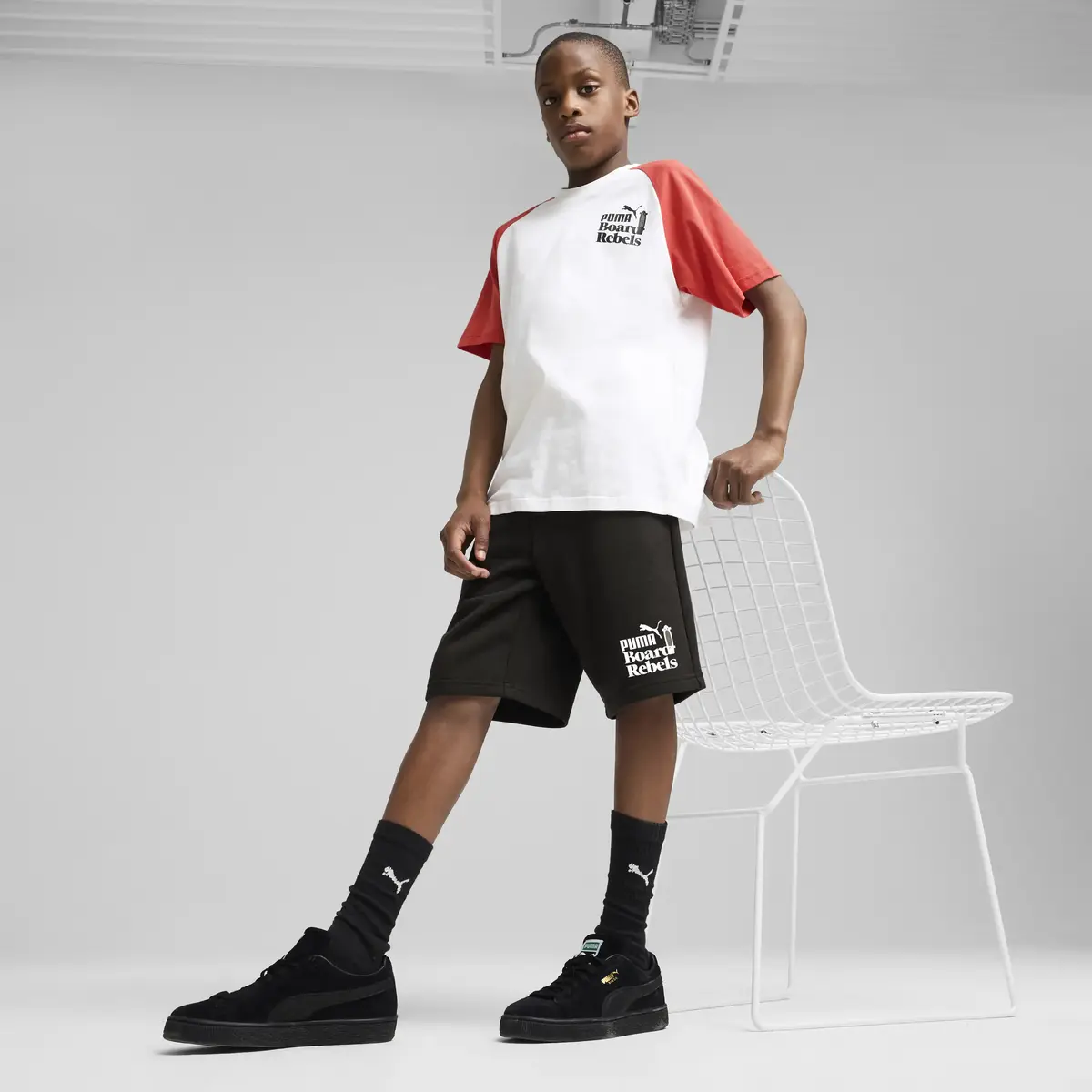 Puma MID90S Long Shorts Siyah Unisex Şort