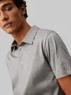 Calvin Klein LIQUID JERSEY MELANG Gri Erkek Tişört