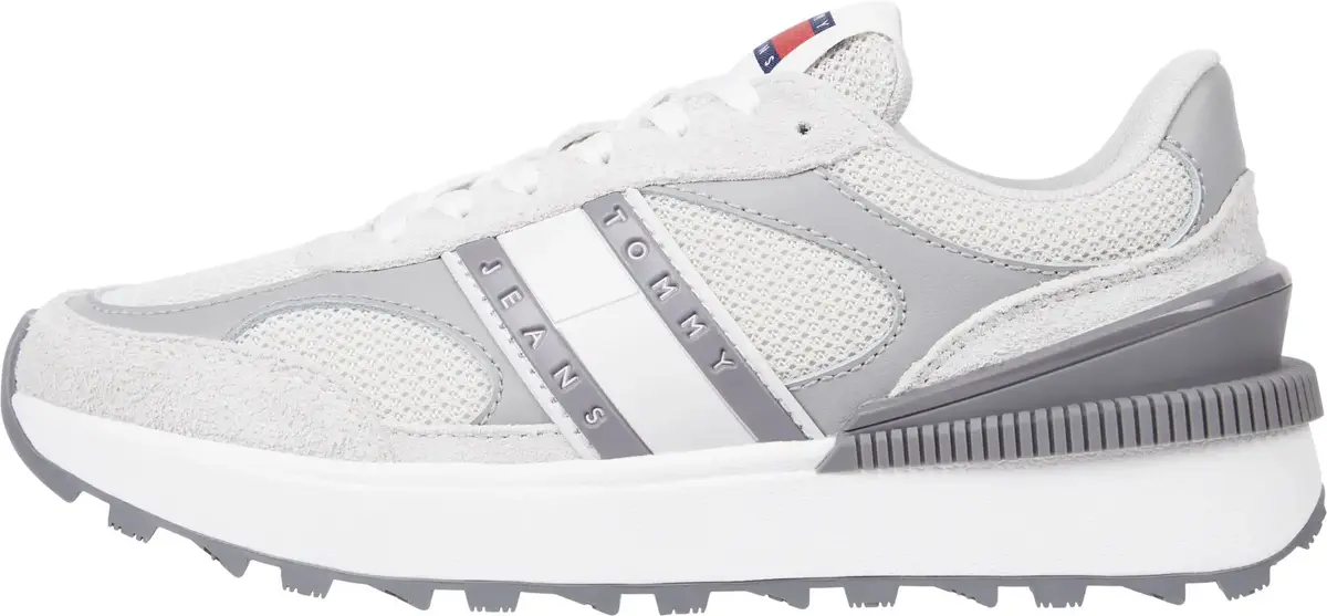 Tommy Hilfiger TJW TECH RUNNER, P06 Gri Kadın Spor Ayakkabı & Sneaker