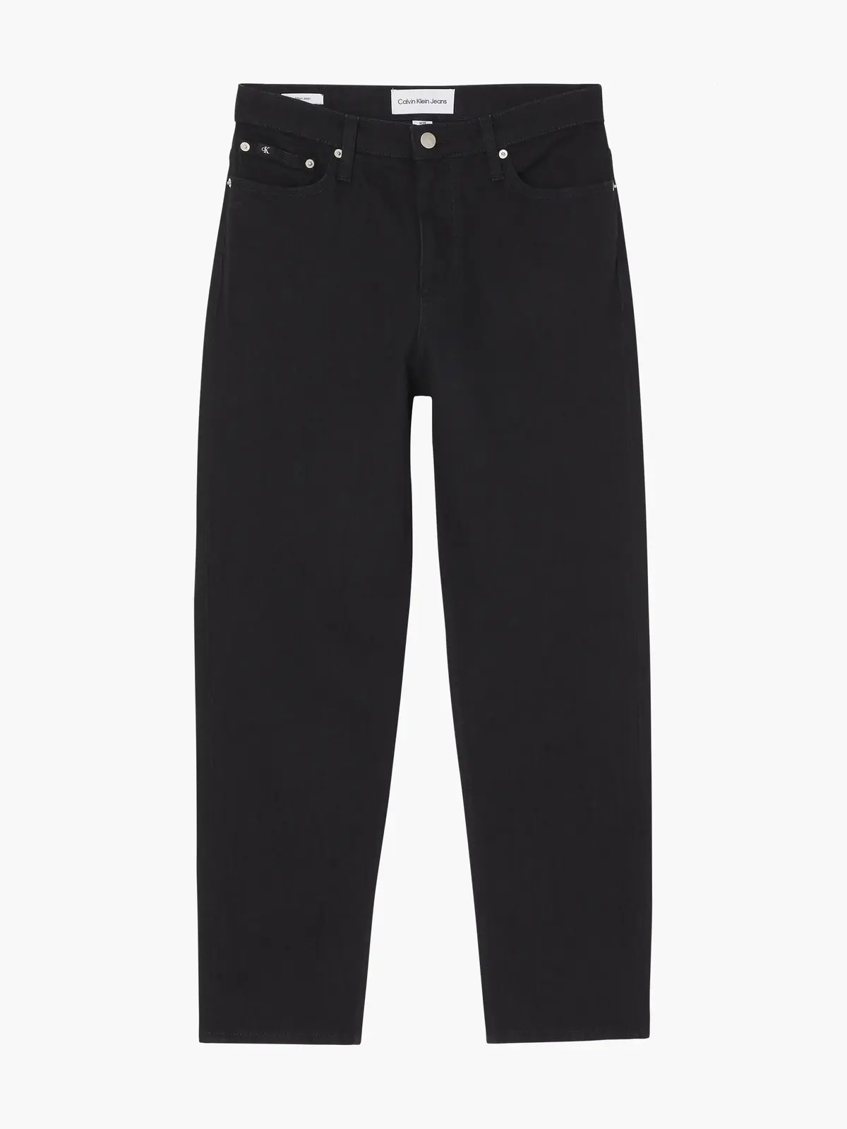 Calvin Klein MOM JEAN Kadın Siyah Kot Pantolon
