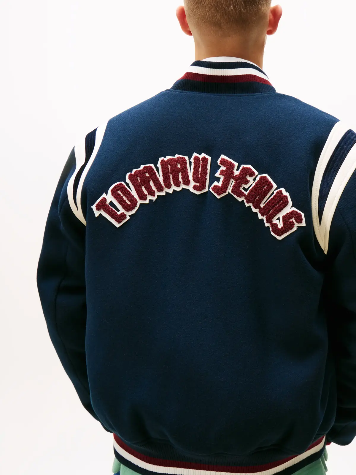 Tommy Hilfiger TJM BEST VARSITY JAC Lacivert Erkek Kolej Montu