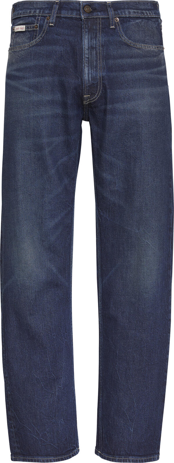 Calvin Klein STNDRD STRGHT GILDED RINSE JEAN Mavi Erkek Kot Pantolon