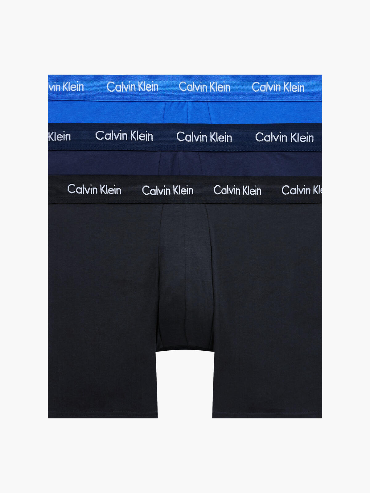Calvin Klein BOXER BRIEF 3PK Erkek Mavi Boxer Set