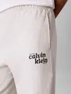 Calvin Klein PREMIUM TERRY GRAPHI, P74 Beyaz Erkek Eşofman Altı