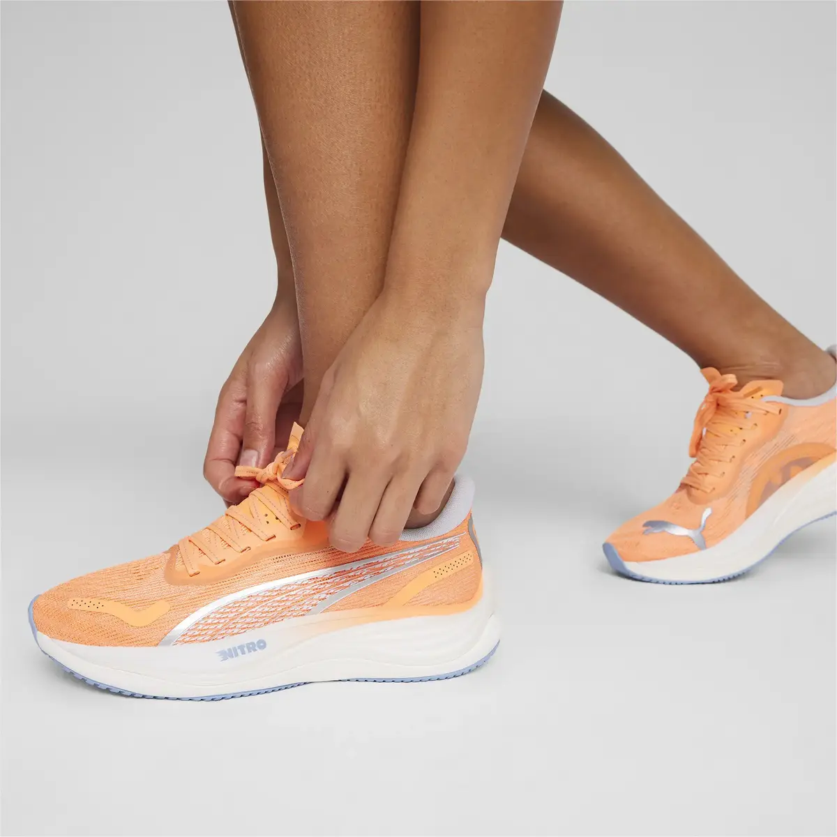 Puma Velocity Nitro 3 Wns Turuncu Kadın Yürüyüş ve Koşu Ayakkabısı