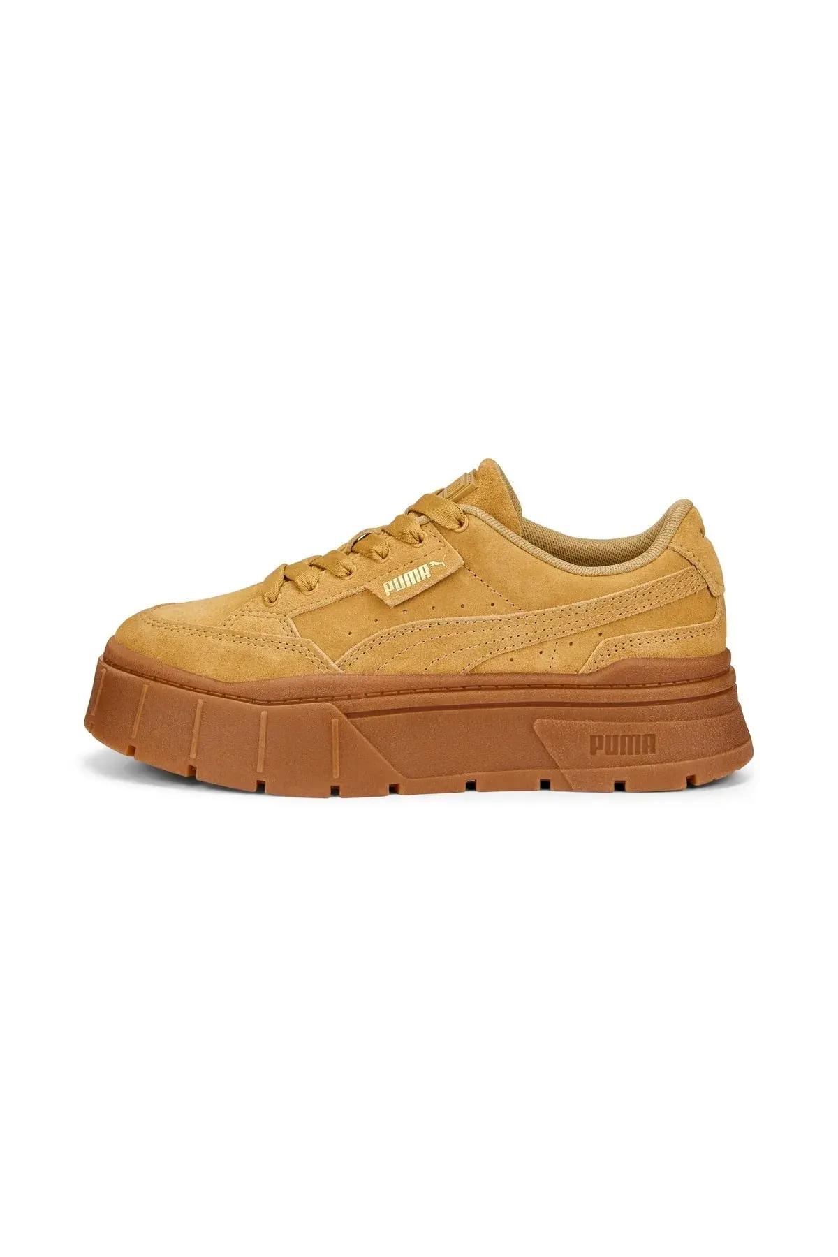 Puma Mayze Stack Suede Wns Bej Kadın Günlük Spor Ayakkabı
