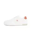 Calvin Klein BASKET CUPSOLE LOW M Beyaz Kadın Spor Ayakkabı & Sneaker
