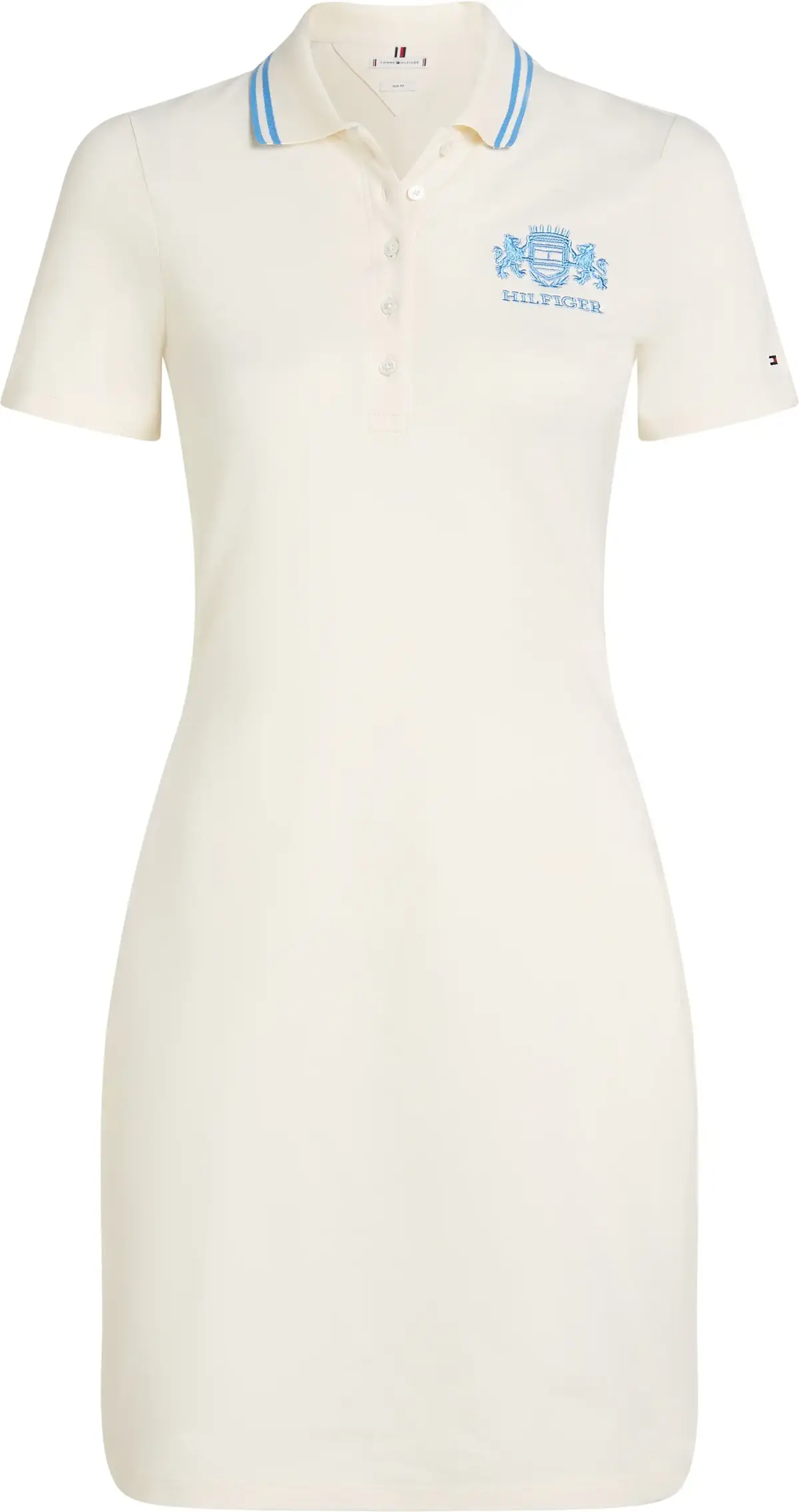 Tommy Hilfiger VARSITY GRAPHIC POLO, AEF Bej Kadın Elbise-Etek