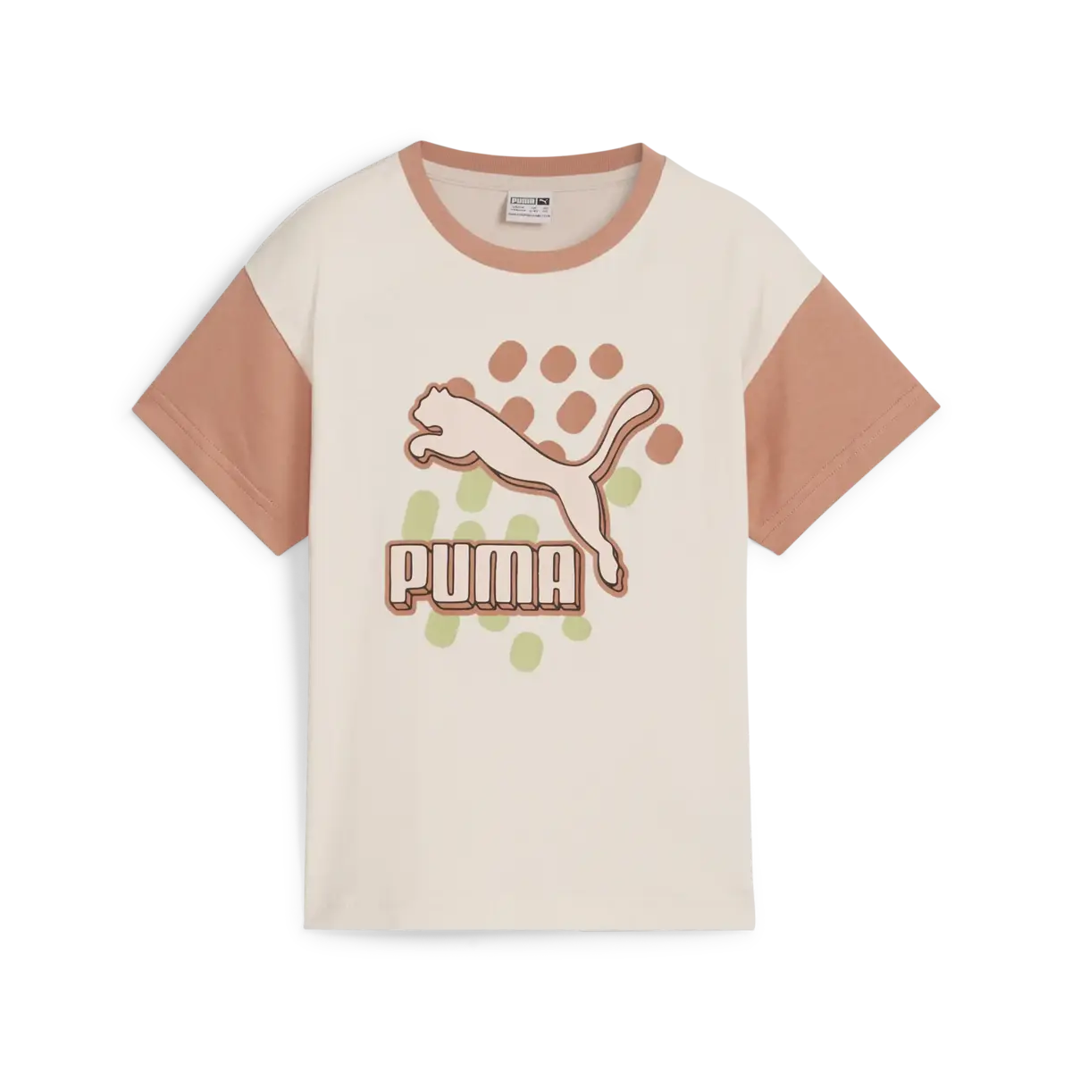 Puma CLASSICS FC Tee Pembe Kız Çocuk T-Shirt & Polo