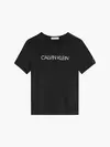 Calvin Klein INSTITUTIONAL T-SHIR Erkek Siyah T-Shirt