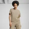 Puma HER Graphic Tee Kahverengi Kadın T-Shirt & Polo
