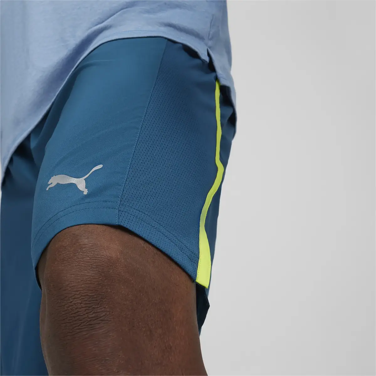 Puma RUN FAVORITE VELOCITY 7" SHORT M Lacivert Erkek Şort