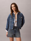 Calvin Klein 90s TRUCKER BASSET B, SCB Mavi Kadın Kot Ceket