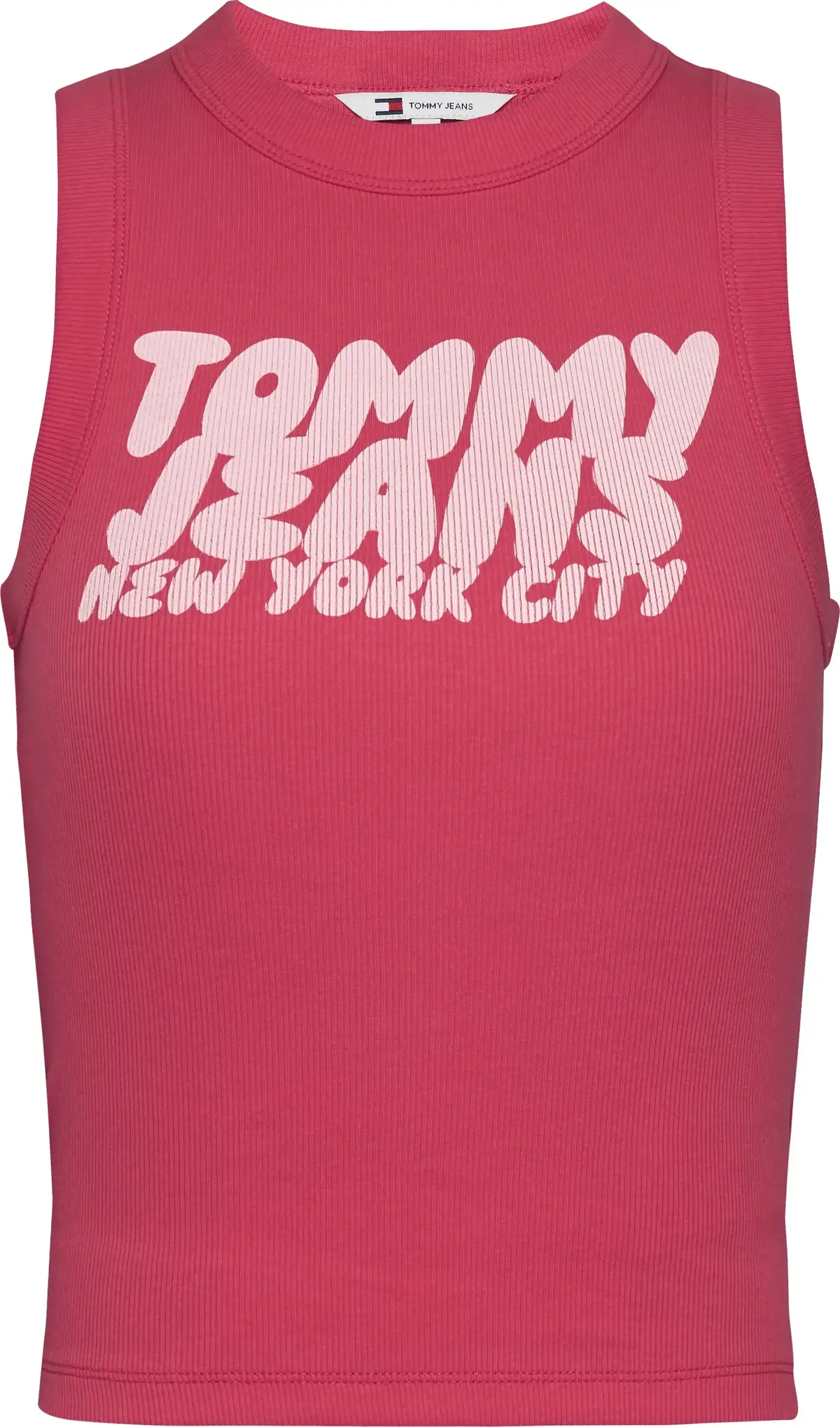 Tommy Hilfiger TJW SLIM SH TJ BUBBL, XI2 Pembe Kadın T-Shirt & Polo