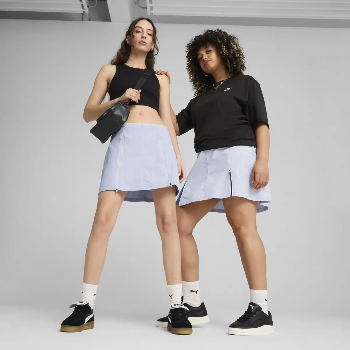 PUMA DARE TO Zip-Off Skirt Mavi Kadın Etek