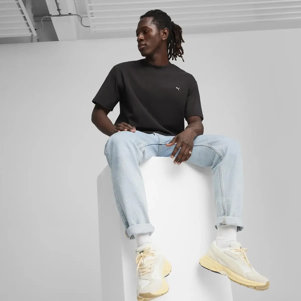 PUMA MMQ Tee Siyah Erkek T-Shirt