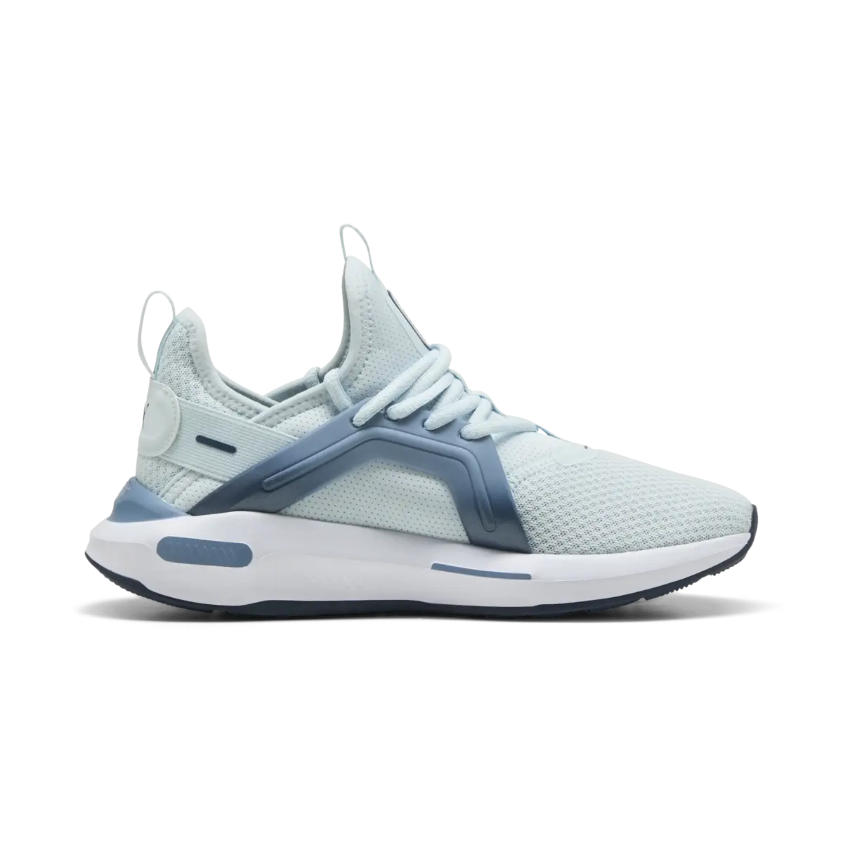 Puma Softride Enzo 5 Metallic Wn Mavi Kadın Yürüyüş ve Koşu Ayakkabısı