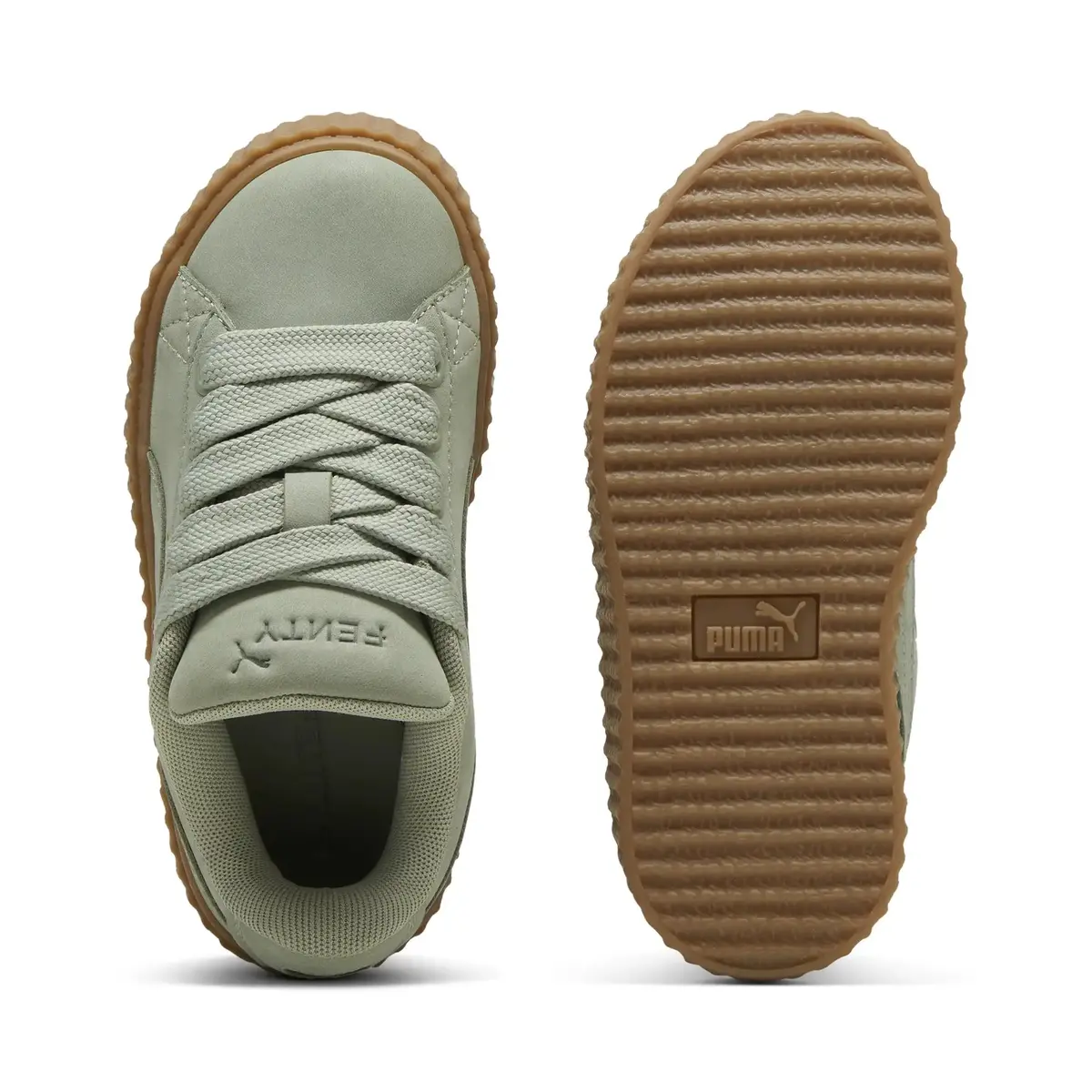 PUMA CREEPER PHATTY NUBUCK PS Yeşil Unisex Günlük Spor Ayakkabı