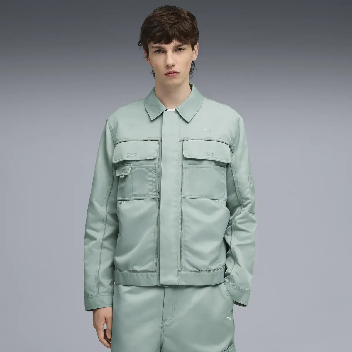 Puma Gear Jacket Yeşil Erkek Ceket