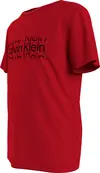 Calvin Klein INST. CUT OFF LOGO Erkek Kırmızı T-Shirt