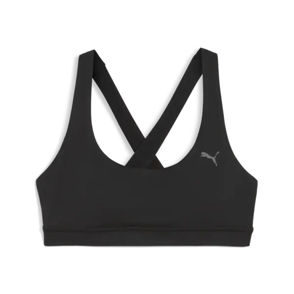 Puma CLOUDSPUN BRA - MID Siyah Kadın Sporcu Sütyeni