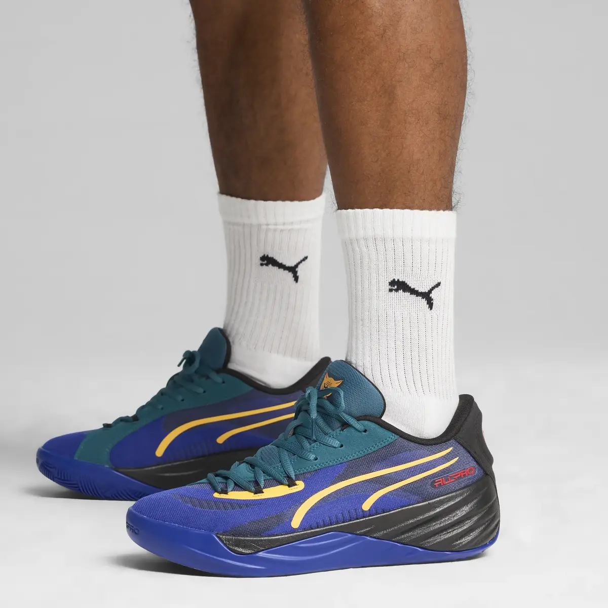Puma All-Pro NITRO  Crowd Craze Lacivert Erkek Basketbol Ayakkabısı
