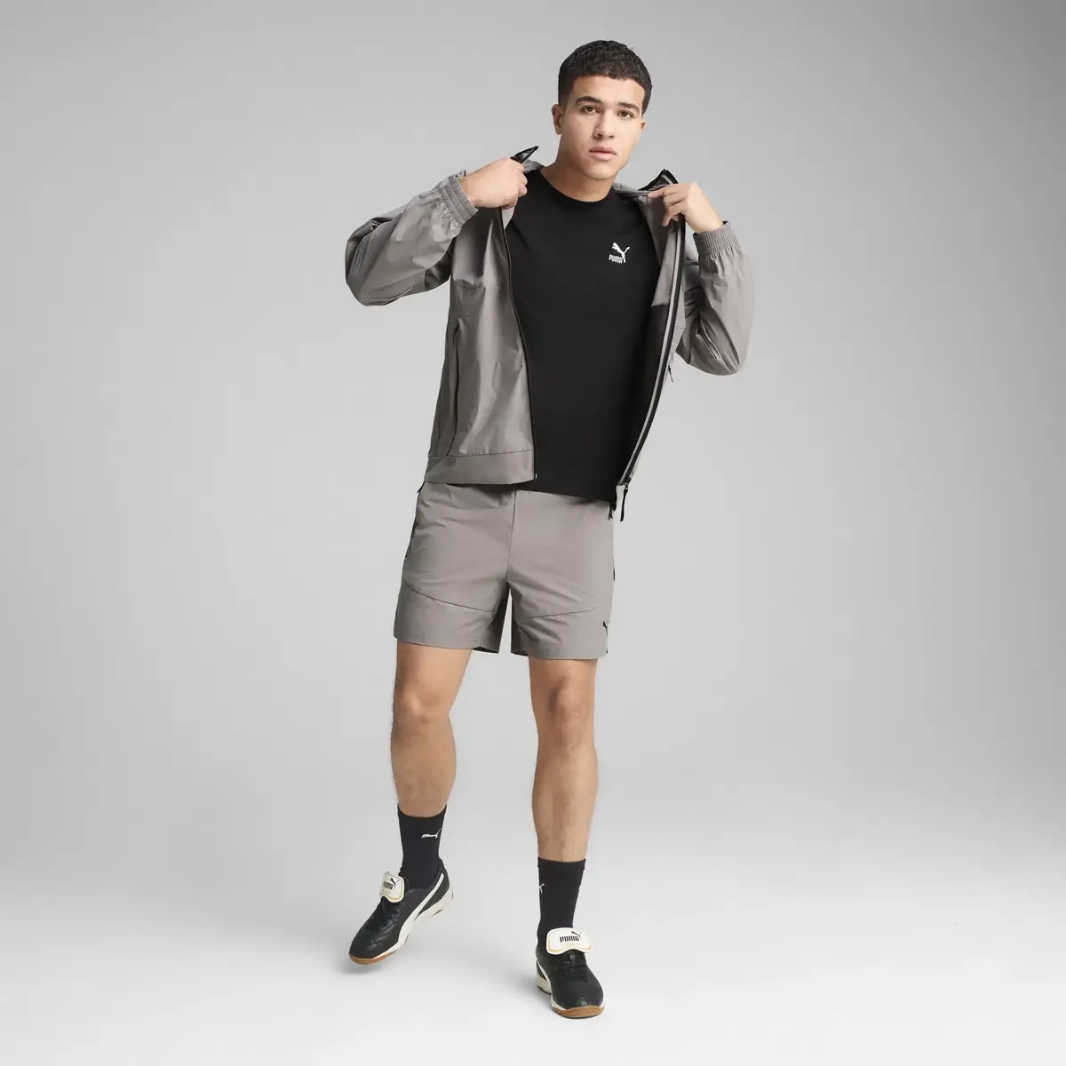 PUMATECH Track Jacket Gri Erkek Ceket
