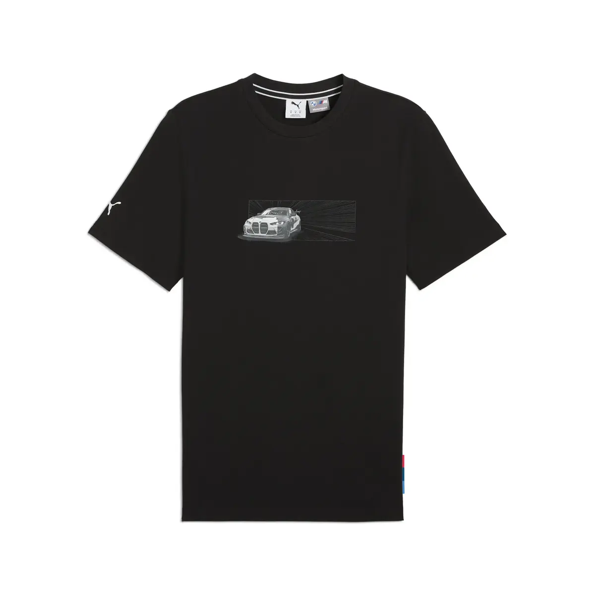 PUMA BMW MMS CAR GRAPHIC TEE Siyah Erkek T-Shirt