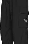 Calvin Klein REGULAR STRAIGHT CAR Erkek Siyah Kargo Pantolonu