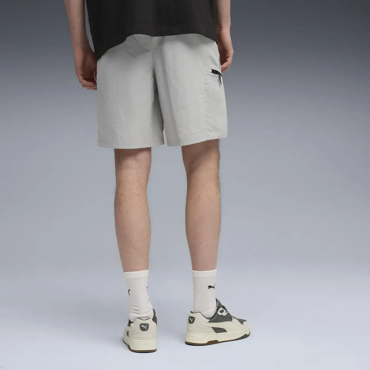 Puma PUMATECH Woven Shorts "8 Gri Erkek Şort