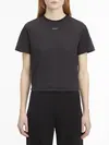 Calvin Klein NANO LOGO REGULAR T-, BEH Siyah Kadın T-Shirt & Polo