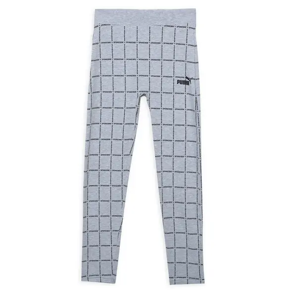 Puma X SPONGEBOB AOP Leggings Açık Gri ÇocukTayt