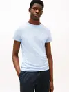 Tommy Hilfiger STRETCH SLIM FIT TEE Erkek Mavi T-Shirt