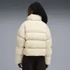 Puma Corduroy Puffer Jacket Krem Kadın Mont