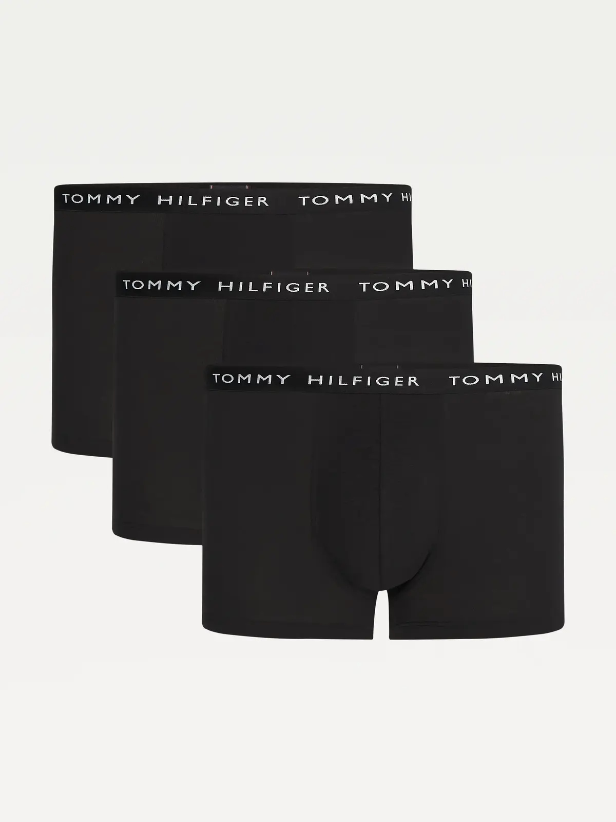 Tommy Hilfiger 3P TRUNK Erkek Siyah Boxer 3lü Set
