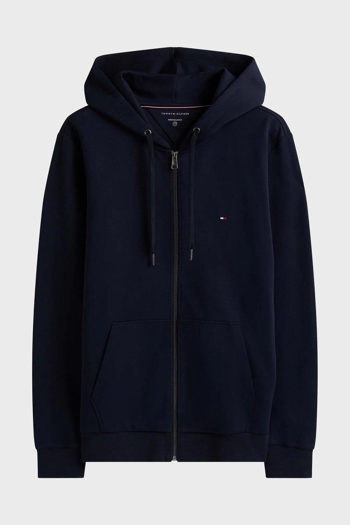 Tommy Hilfiger ESSENTIAL INTECHNO Z, DW5 Lacivert Erkek Sweatshirt