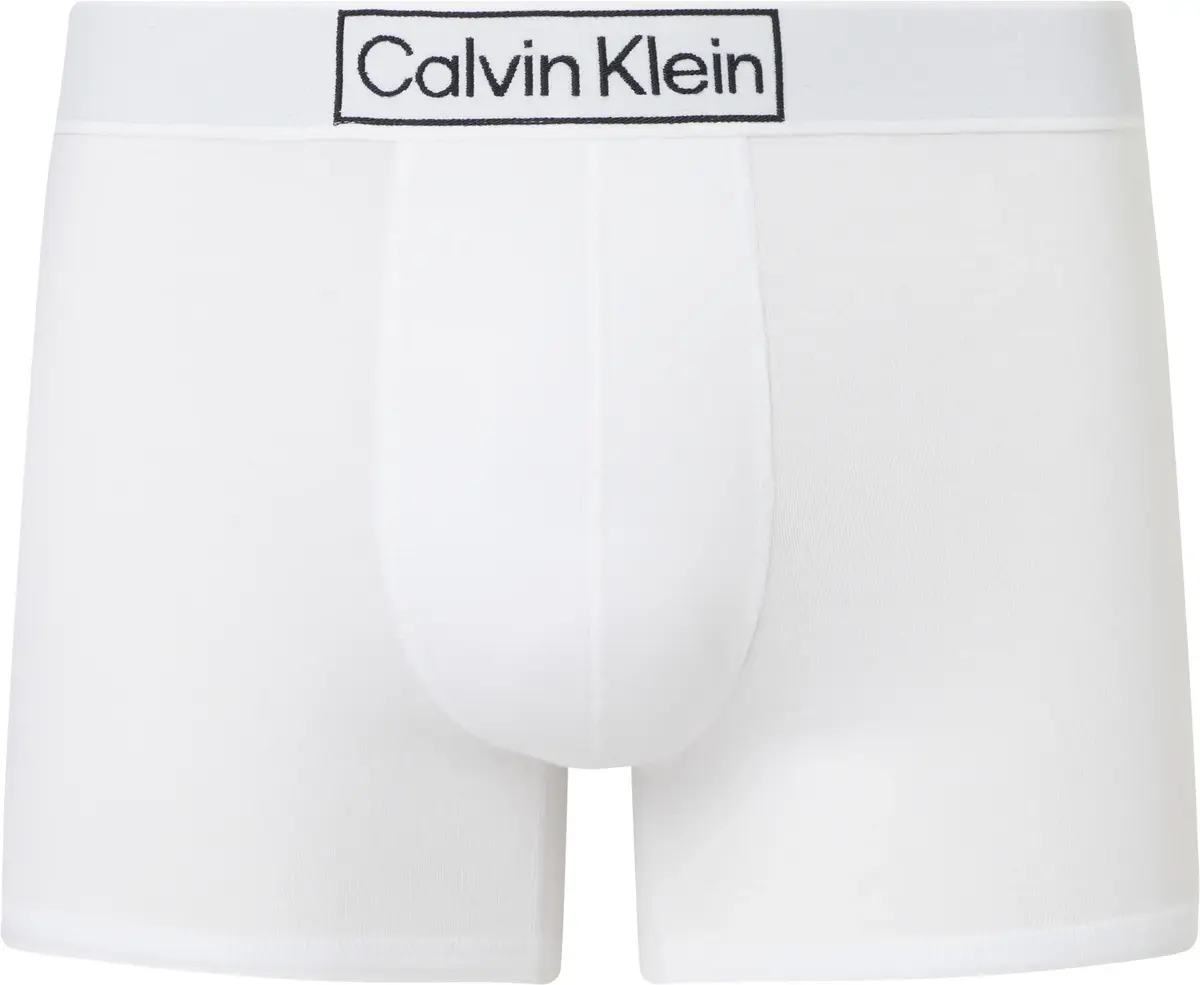 Calvin Klein TRUNK Erkek Beyaz Boxer