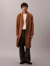 Calvin Klein LS 100% MERINO CREW, YAC Erkek Beyaz Kazak