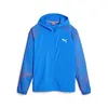 Puma RUN FAV AOP WOVEN JACKET Mavi Erkek Ceket